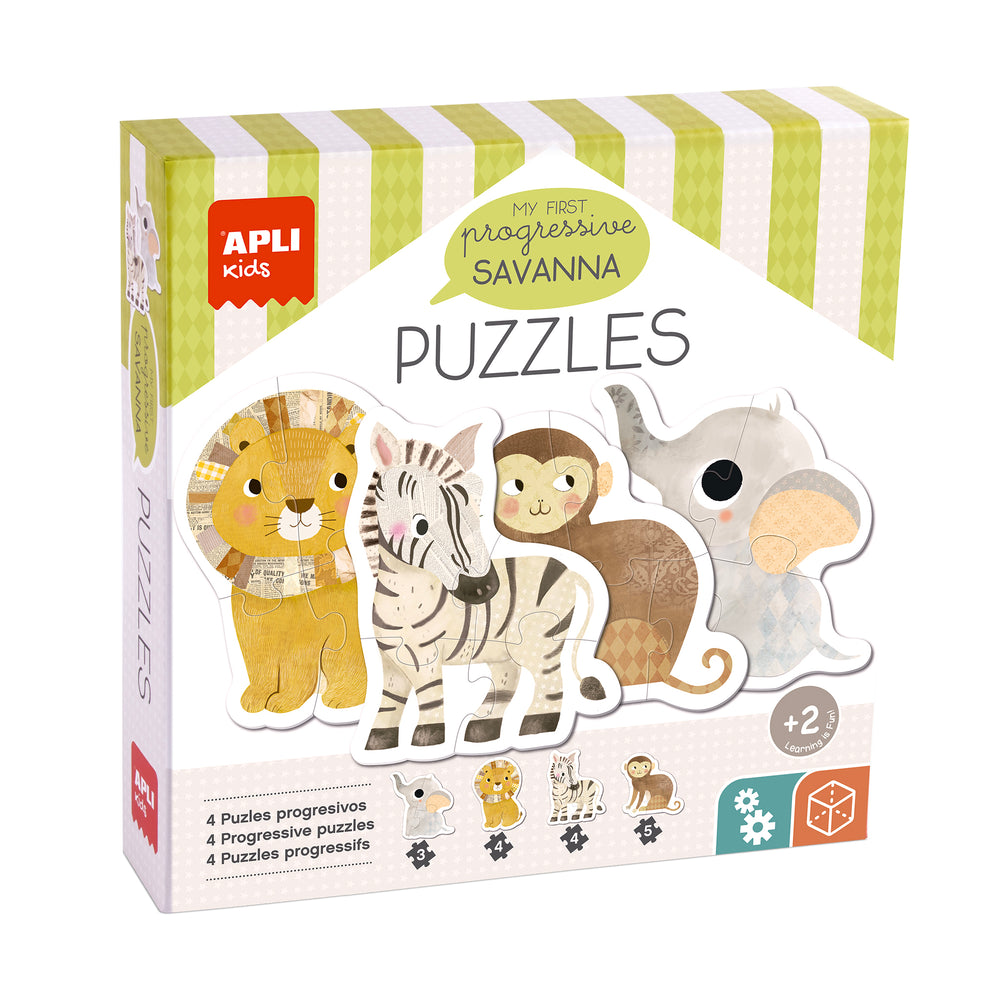 Progressives Puzzle „My First“ – Savanne 2+ - tablude.com
