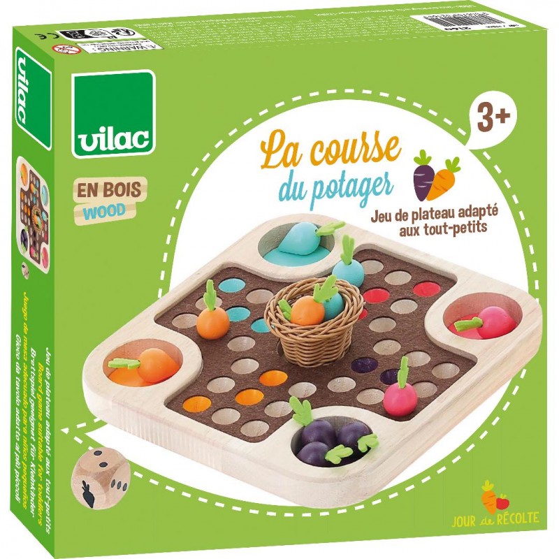 Brettspiel Ludo  - Gemüse