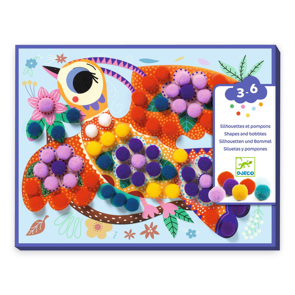 Kunstset – Bilder aus Pompons Vögel - tablude.com
