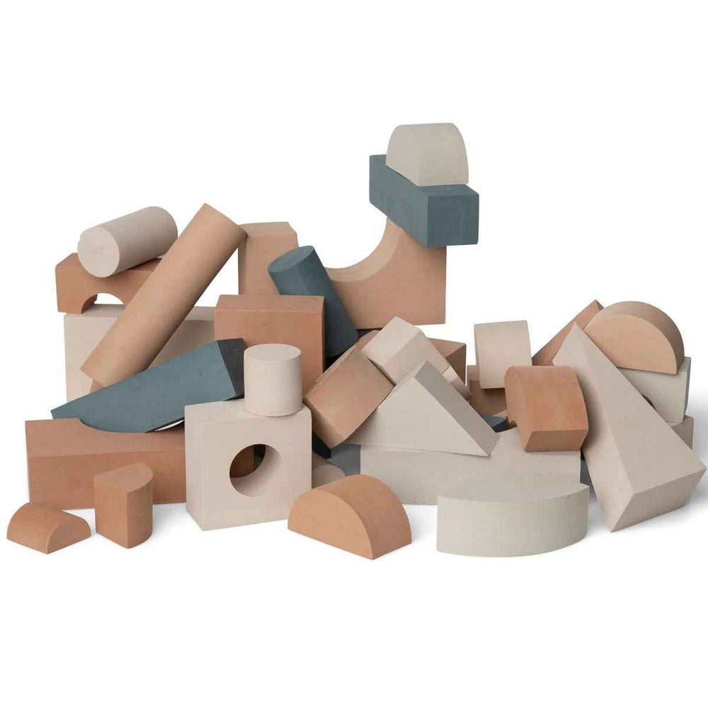 Schaumstoffblöcke - Miko 52 Elemente - tablude.com