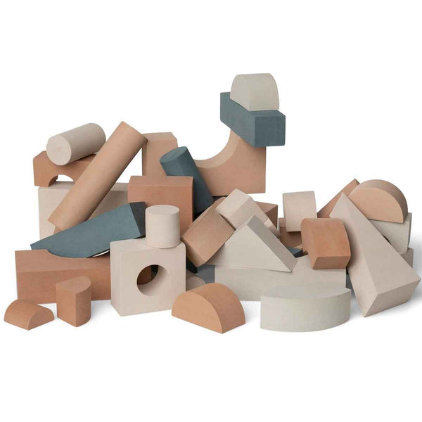 Schaumstoffblöcke - Miko 52 Elemente - tablude.com