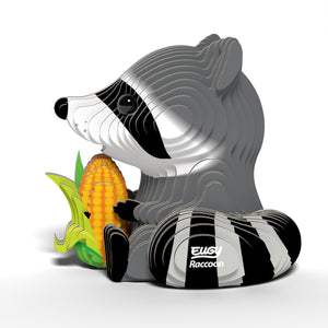 Öko-Puzzle 3D – Waschbär - tablude.com