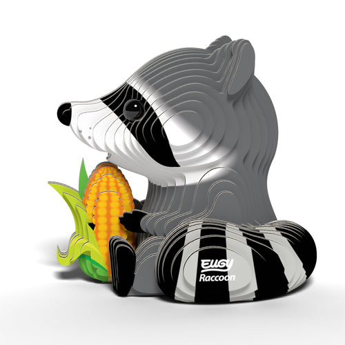 Öko-Puzzle 3D – Waschbär - tablude.com