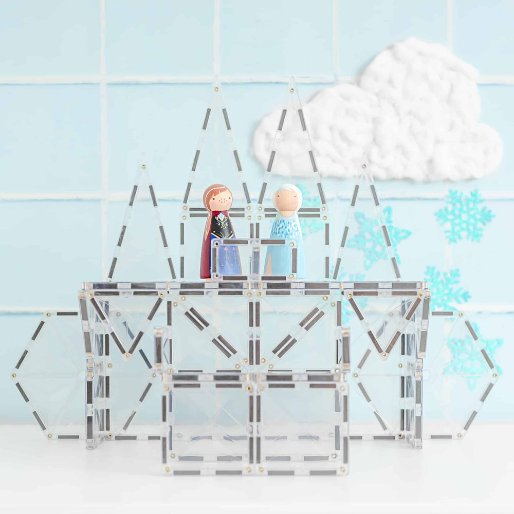 Magnetbausteine – Clear Starter Pack 34 Teile