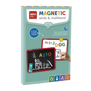 Beidseitig beschreibbare, magnetische Trockenlöschtafel - tablude.com