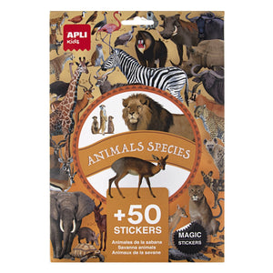 Aufkleber 50 Stück – Savanne - tablude.com