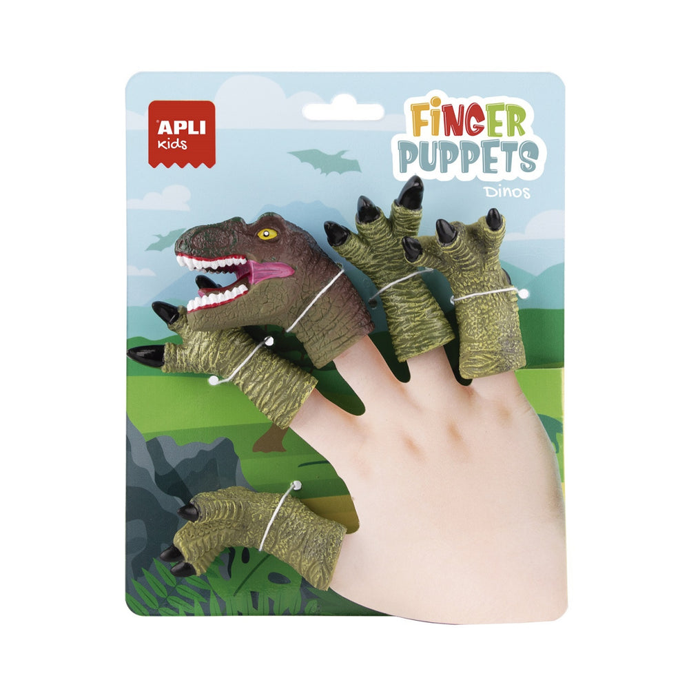 Fingerpuppen – T-Rex-Dinosaurier - tablude.com