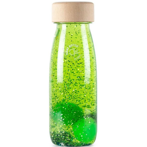 Sensorische Flasche FLOAT – Grün - tablude.com