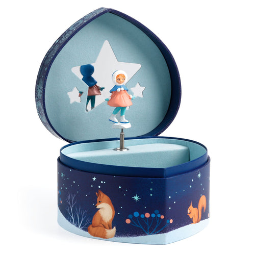 Spieluhrkästchen  - Eiskunstläuferin - tablude.com
