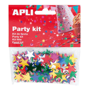 Konfetti-Sterne – verschiedene Farben - tablude.com