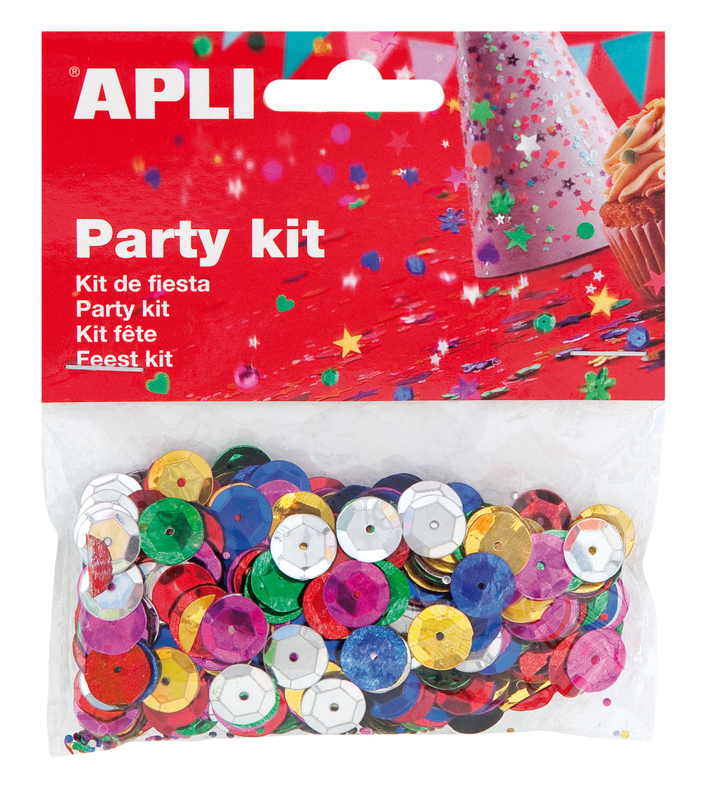 Konfetti-Pailletten – verschiedene Farben - tablude.com
