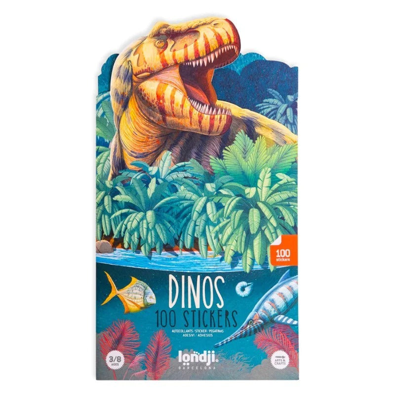 Wiederverwendbare Aufkleber – Dinosaurier - tablude.com