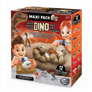 Mega-Packung Dinosaurier-Eier - 12 Stück - tablude.com