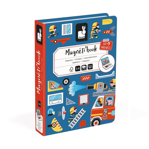 Magnetisches Puzzle Magnetibook – Feuerwehr - tablude.com