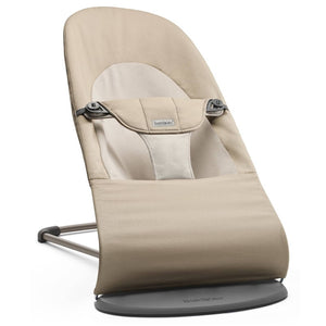 Babywippe BALANCE SOFT WOVEN – Khaki/Beige
