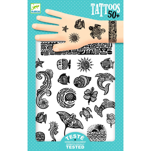 Tattoos für Kinder - Polynesien - tablude.com