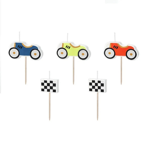 Geburtstagskerzen – Autos