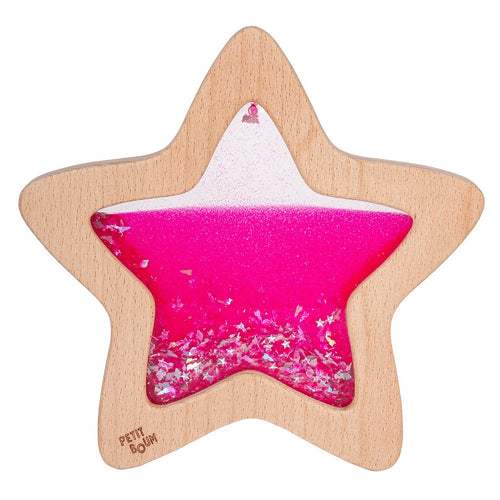Sensorischer Stern – Leuchtet im Dunkeln, rosa - tablude.com