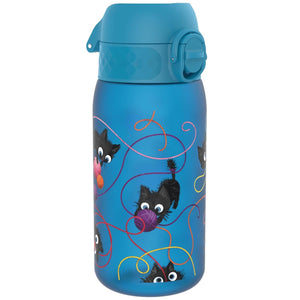 Trinkflasche für Kinder 400 ml - Verspielte Katzen