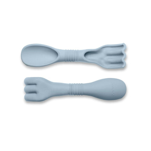 Harke und Schaufel 2in1 – Hellblau - tablude.com