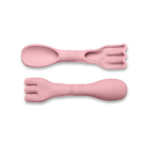 Harke und Schaufel 2in1 – Puderrosa - tablude.com