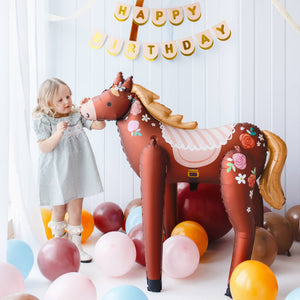 Folienballon – Pferd 110 x 126 cm