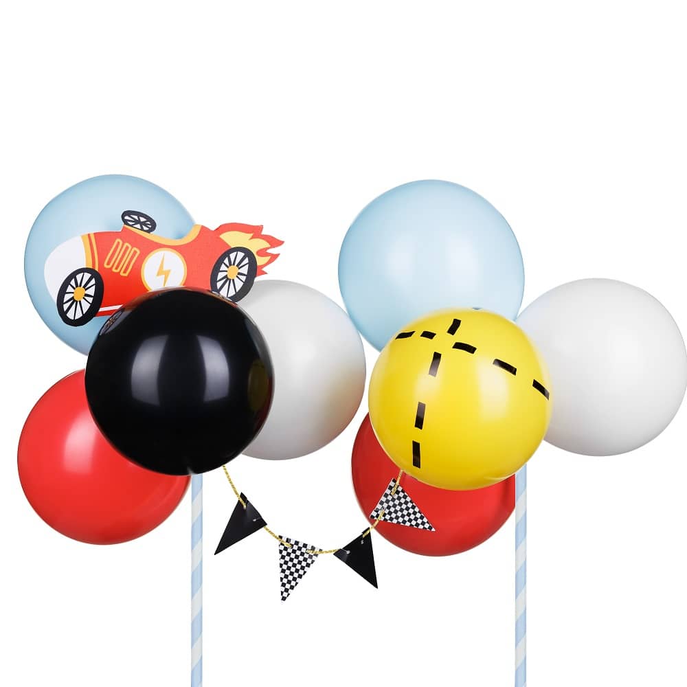 Ballon-Tortenaufsatz – Auto