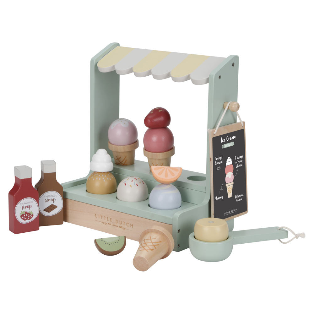 Holz-Eisdiele - tablude.com