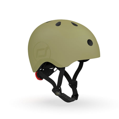 Kinderhelm  3+ S-M - Olive - tablude.com