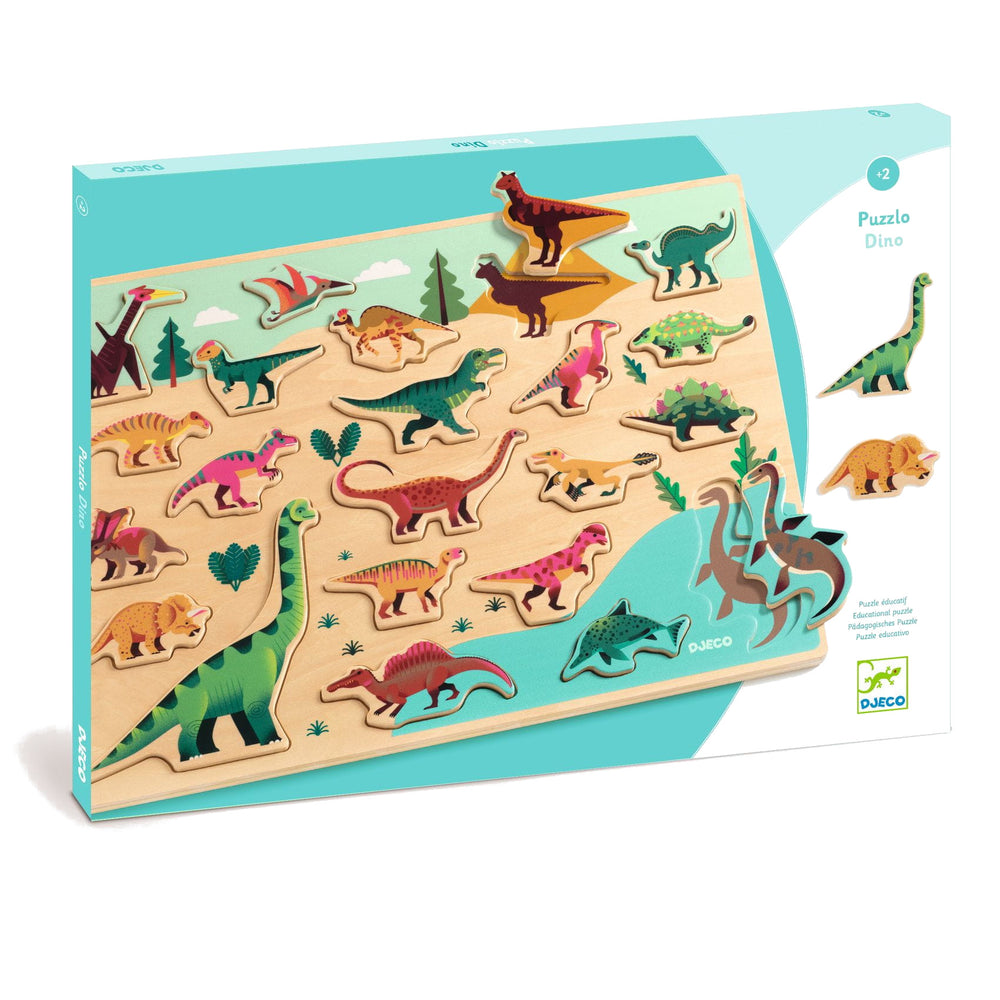 Holzpuzzle – Dinosaurier - tablude.com