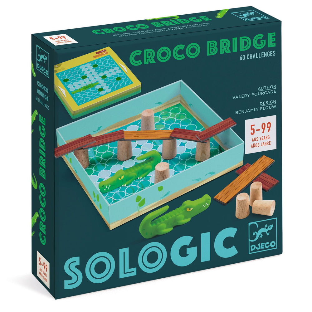 Logikspiel SoLogic – Croco Bridge - tablude.com