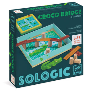 Logikspiel SoLogic – Croco Bridge - tablude.com