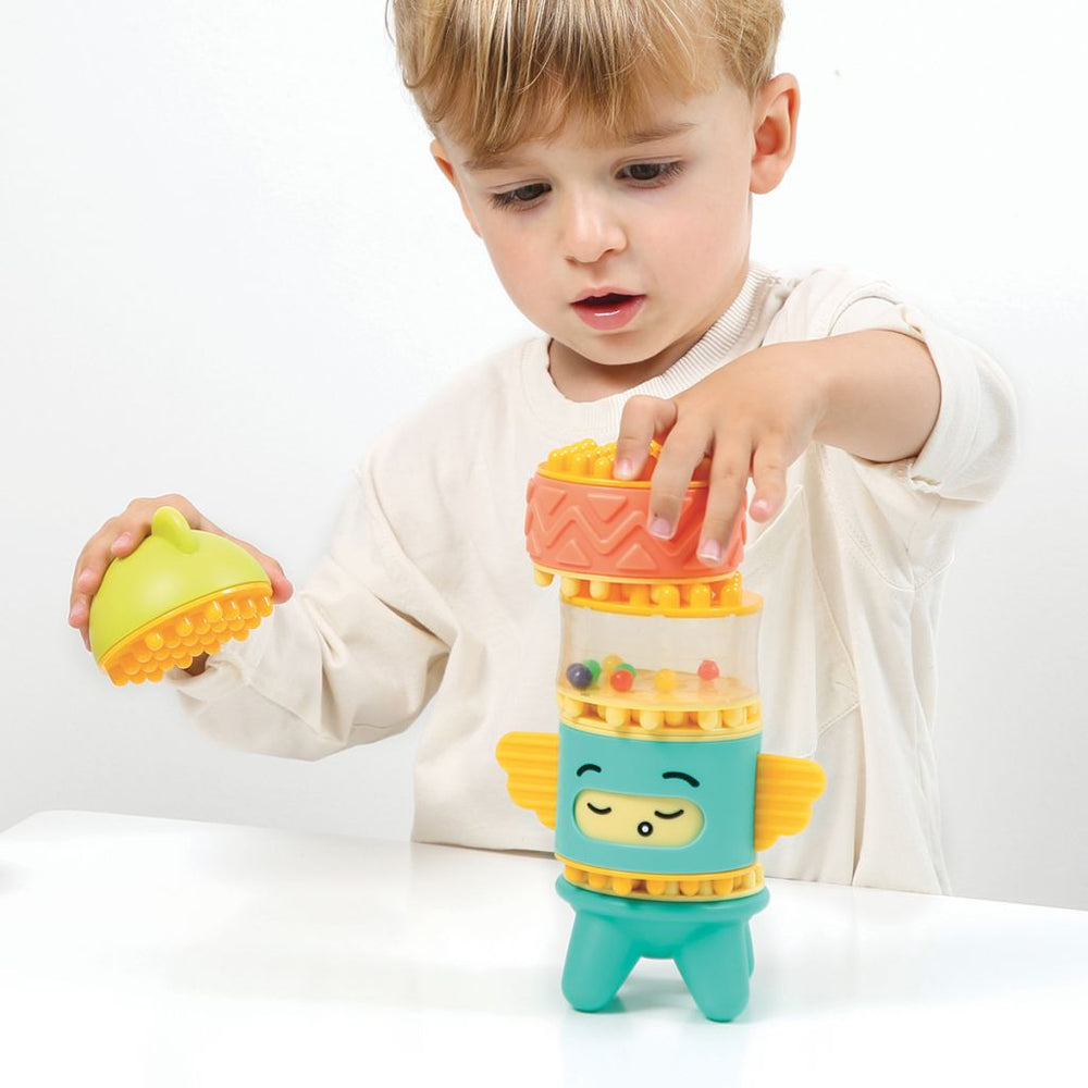 Sensorisches Puzzle mit Überraschung –Kuckuck! - tablude.com