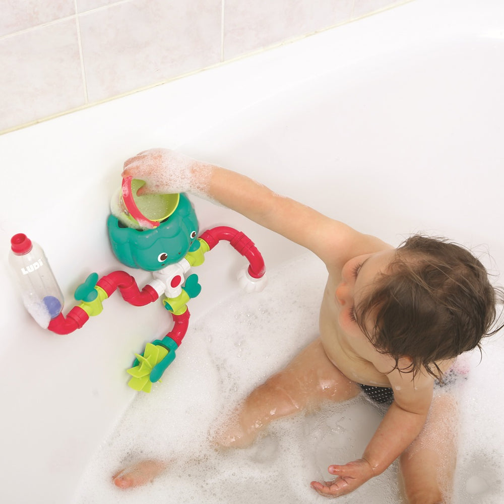 Wasserlabor für Experimente in der Badewanne - tablude.com
