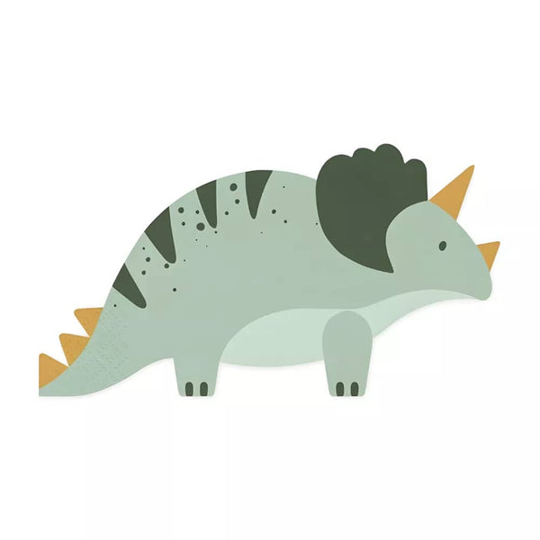 Papierservietten – Triceratops, 12 Stück