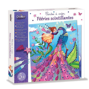 Kunstset – Glitzernde Feen