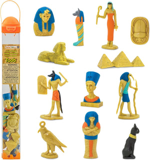 Figurenset in einer Tube TOOB – Das alte Ägypten - tablude.com