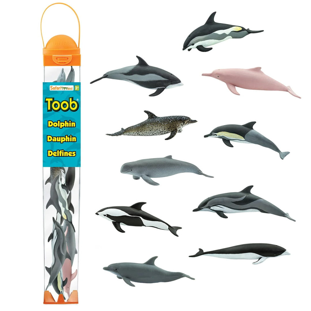 Figurenset in einer Tube TOOB  - Delfine - tablude.com