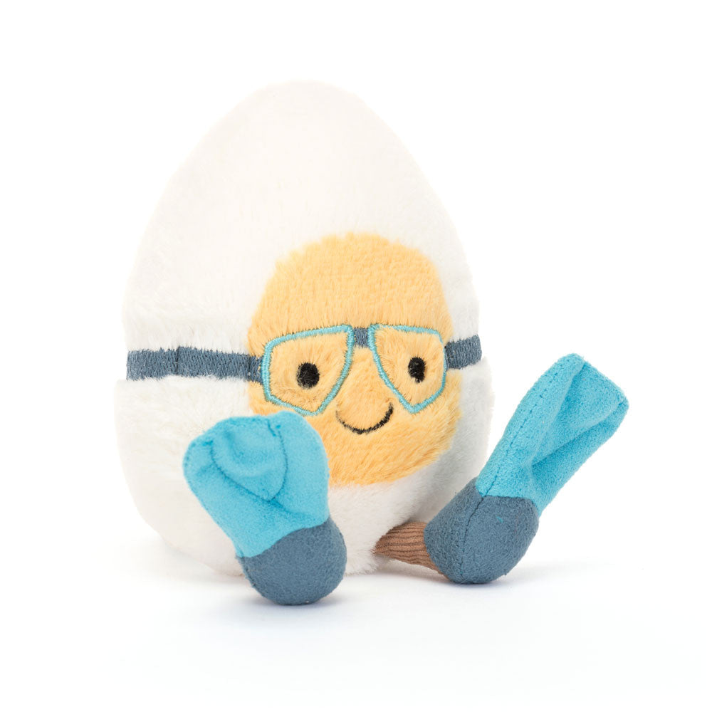 Plüsch-Ei – Taucher 14 cm - tablude.com