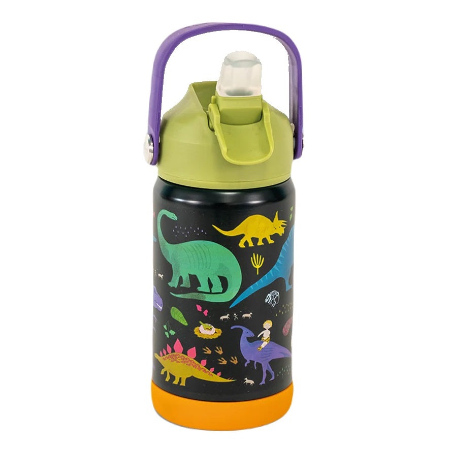Stahlflasche, 400 ml bidon - Dinosaurier - tablude.com