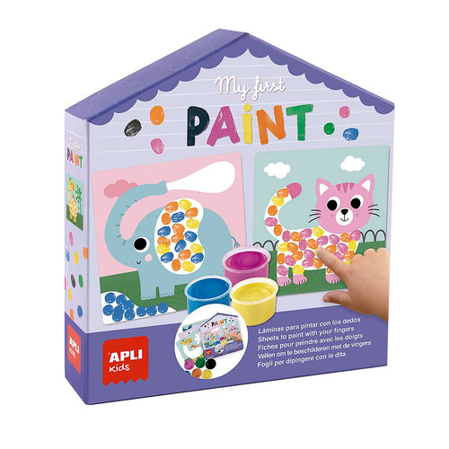 Mein erstes Kunstset – Fingerfarben - tablude.com