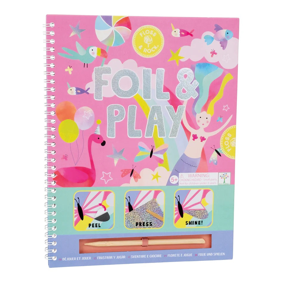 Glänzendes Folienmalbuch - Fantasy Land - tablude.com