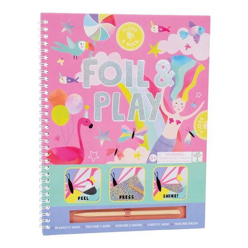 Glänzendes Folienmalbuch - Fantasy Land - tablude.com