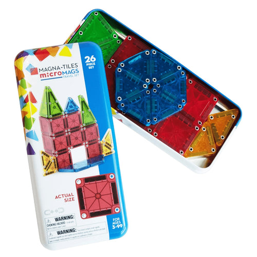 Magnetbausteine – microMAGS Travel 26 Teile - tablude.com
