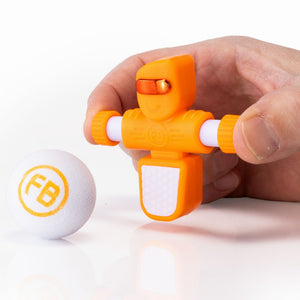 Foosbots Tischfußballspiel – Set für einen Spieler – Orange - tablude.com