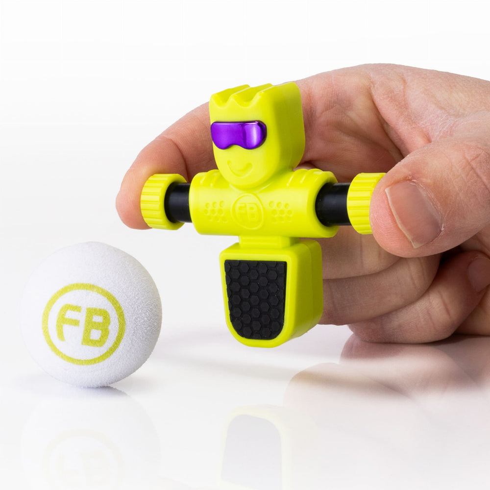 Foosbots Tischfußballspiel Set für einen Spieler – Grün - tablude.com