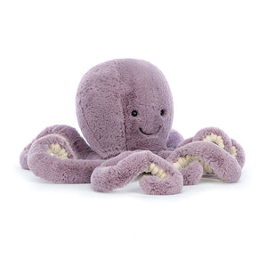 Plüsch-Oktopus – Lavendelblau 23 cm - tablude.com