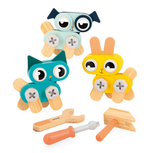 Holztiere zum Zusammenbauen Brico'Kids - tablude.com