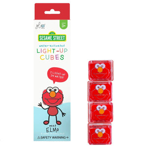 Im Wasser leuchtende Sensorikwürfel Elmo Sesamstraße – rot - tablude.com