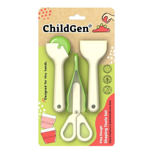 Werkzeugset zum Modellieren von Knete und zur Förderung der Feinmotorik - tablude.com